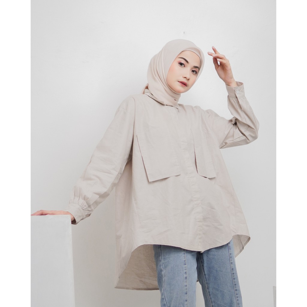 KALINA SHIRT-Beige