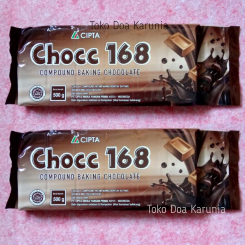 

2Xbtygneal Sakha Snack ) Coklat Batangan 500Gr Merk Chocc 168 Kemasan 500 Gram
