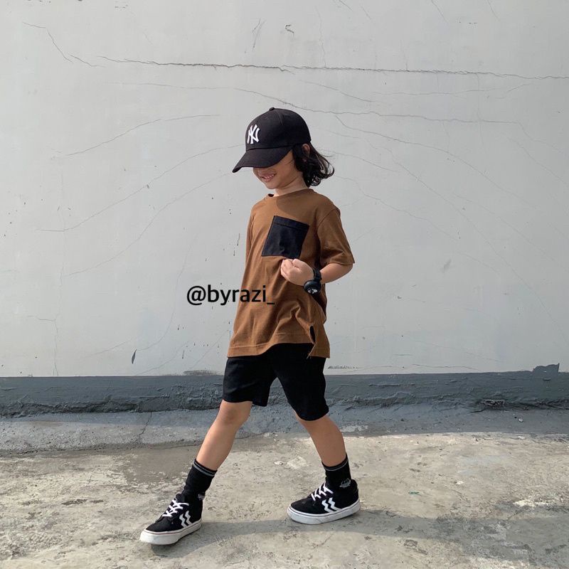 Baju Anak Laki-Laki 1 - 12 Tahun Bahan Combed 30s byrazi_