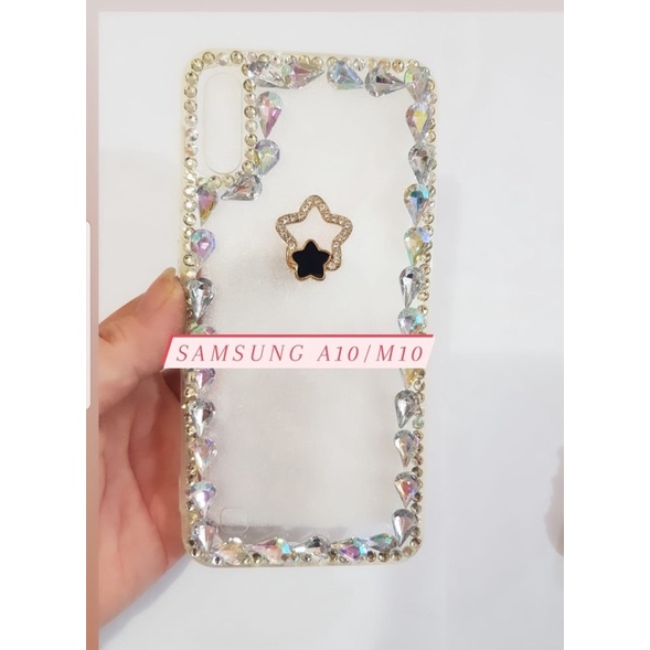 CASE BLINK - BLINK TRANSPARAN SAMSUNG A10/M10 CASE BLINK -BENUA DUNIA