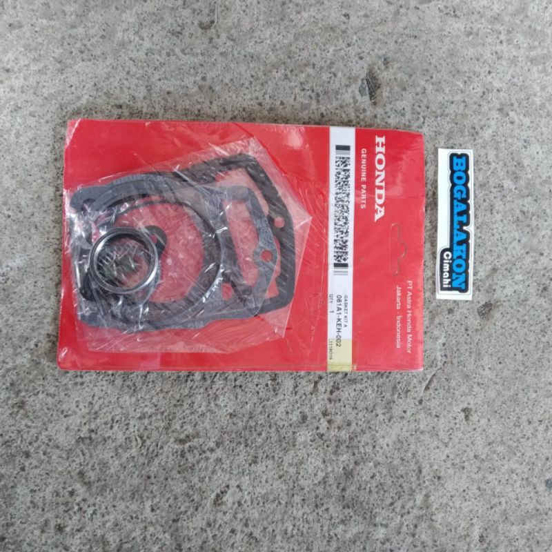 paking top sett boring head honda glpro megapro tiger ori original ahm