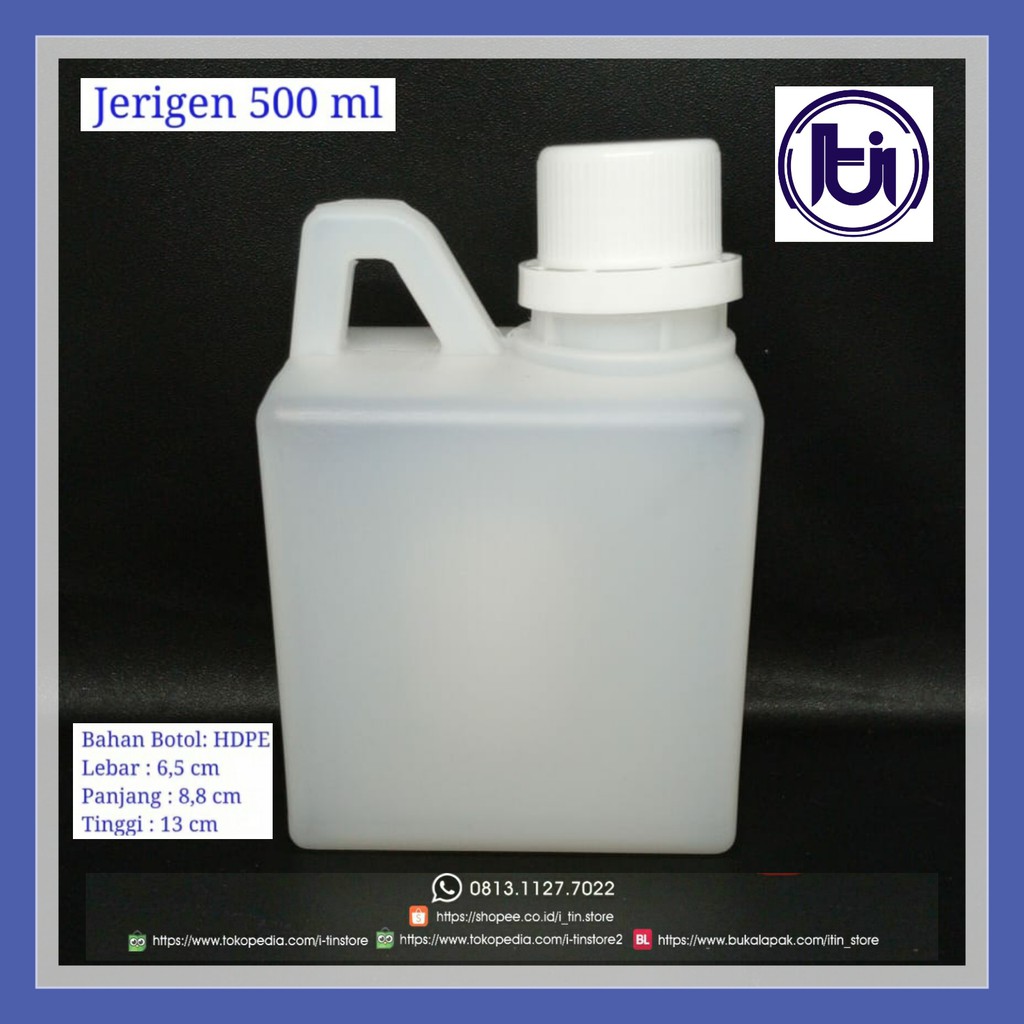 JERIGEN SEGEL 500 ML / BOTOL MADU 500ML