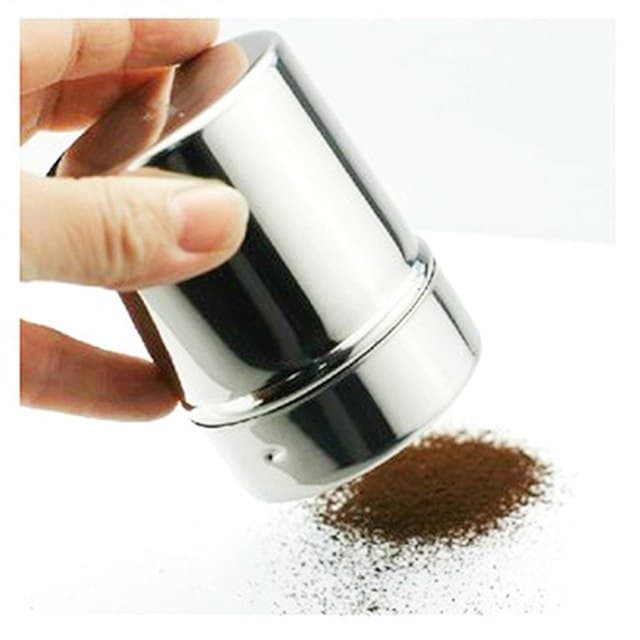 

Cacao Mesh Shaker Chocolate Penabur Bumbu Coklat Bubuk Latte Art Baris