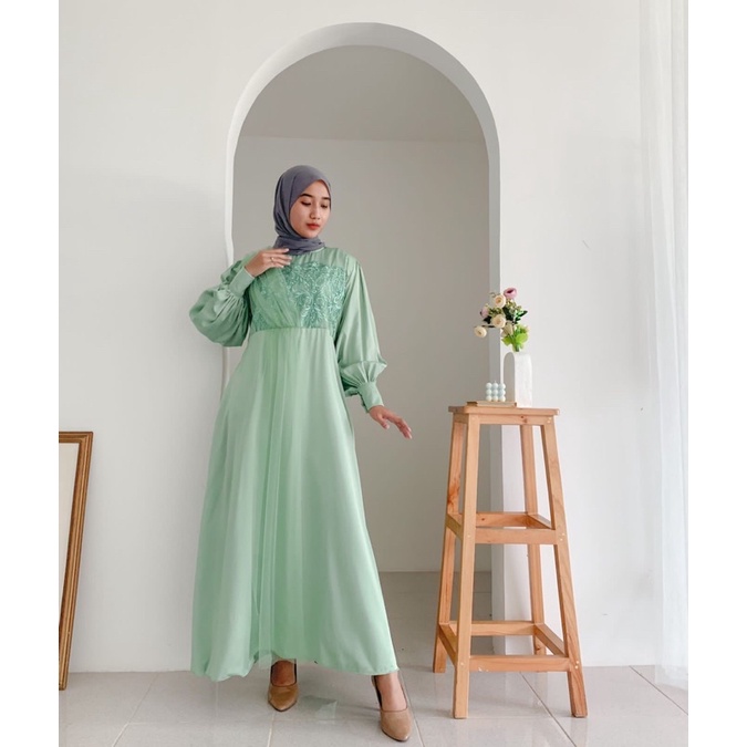 Davia Tile Dress/Dress Tile Ld 120/Dress Jumbo/Dress Tulle Jumbo/Dress Brukat Jumbo/Dress Seragaman