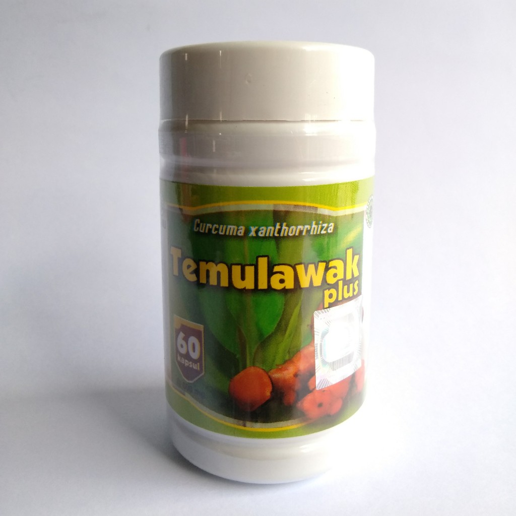 Kapsul Temulawak Plus Herbal Al-Ghuroba Penggemuk Badan Alami 60 Kapsul