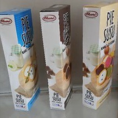 PIE SUSU ASLI ENAK RASA ORIGINAL COKLAT DAN MIX