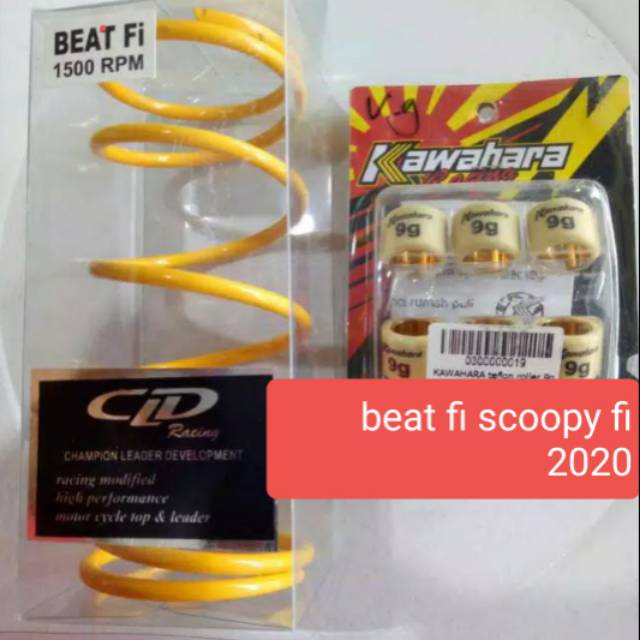Per pir cvt kawahara beat fi scoopy fi 2020 2021 harga sepaket per CLD roller kawahara