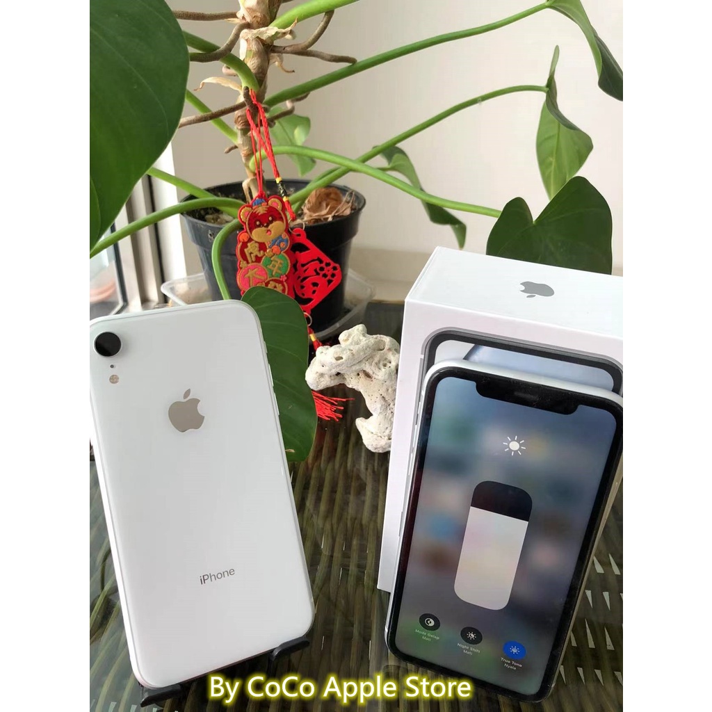 iPhoneXR 128GB All Sim Silent Fullset Original Second Mulus100% Like New 3utools All Green (Garansi 1 Tahun)