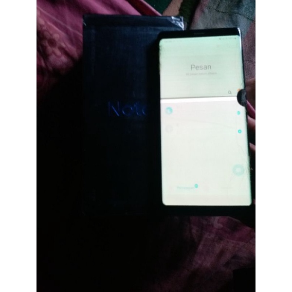 Samsung Note 8 Sein minus lcd mesin normal