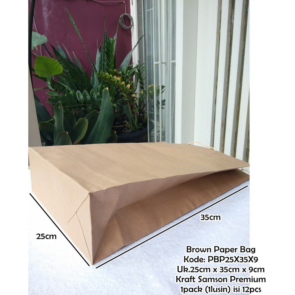 

Tas Belanja Kertas Goodie bag Paper Shopping Souvenir uk.25x35x9 Ulang Tahun