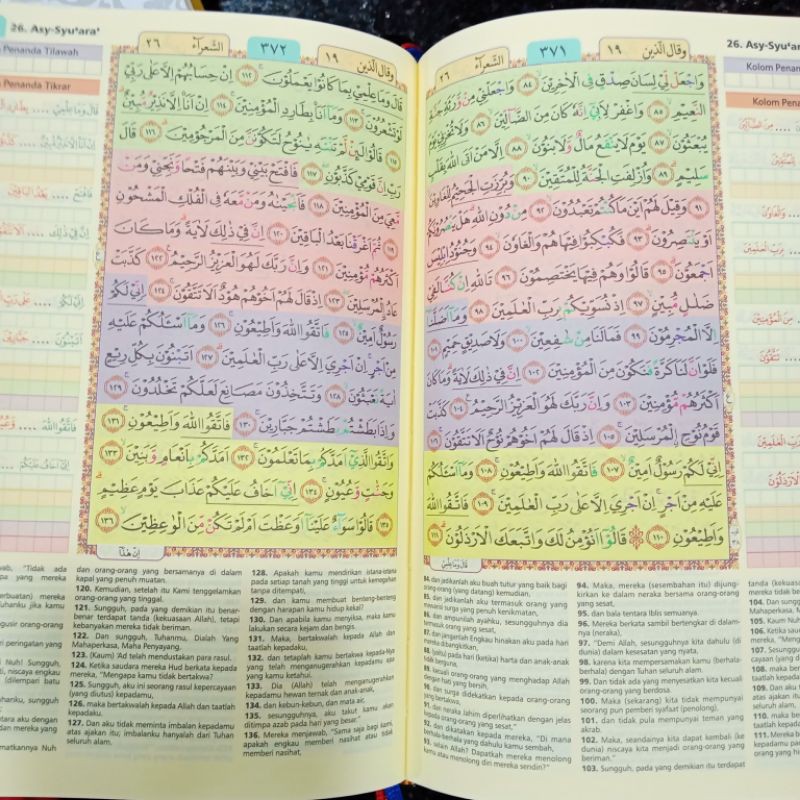 al quran tikrar A5, al quran hafalan tajwid dan terjemah (15×21cm)