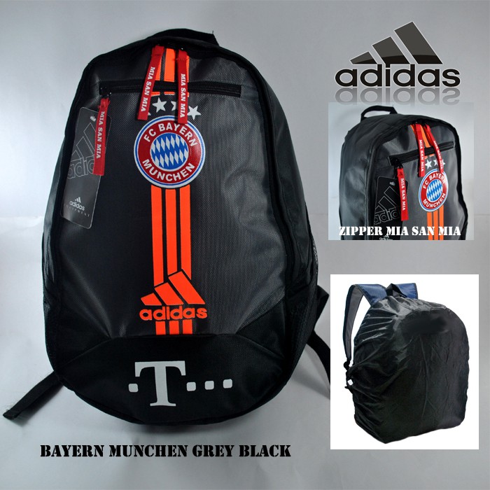 Tas Ransel Backpack Sekolah Olahraga Gym Futsal Klub Sepak Bola BAYERN MUNCHEN Anak Dan Dewasa