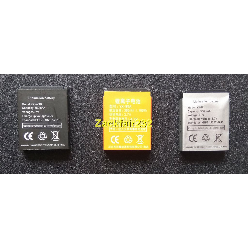 Baterai Cognos Smartwatch Battery DZ09