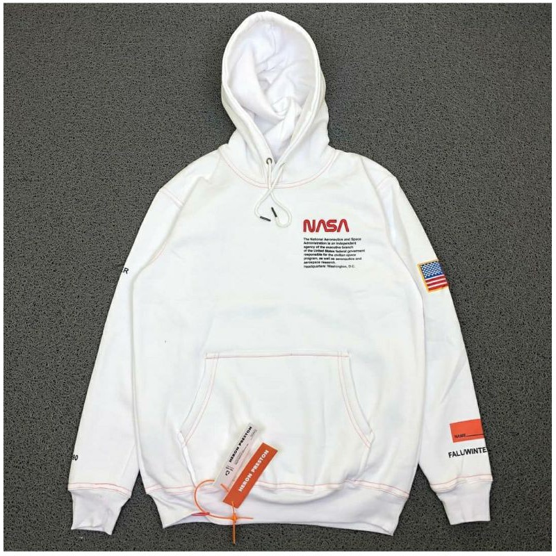 Hoodie Nasa x Heron Preston Fulltag