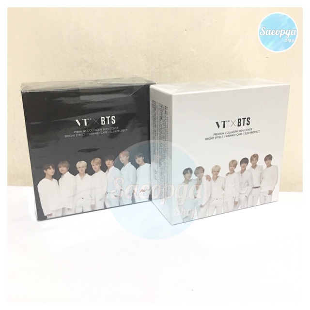 BTS x VT - COMPACT POWDER OFFICIAL BOX ONLY GOODS SEASON GREETINGS 2019 LOVE YOURSELF TOUR