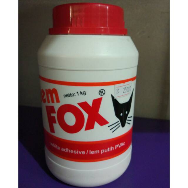 

Lem Fox Putih - 1 Kg
