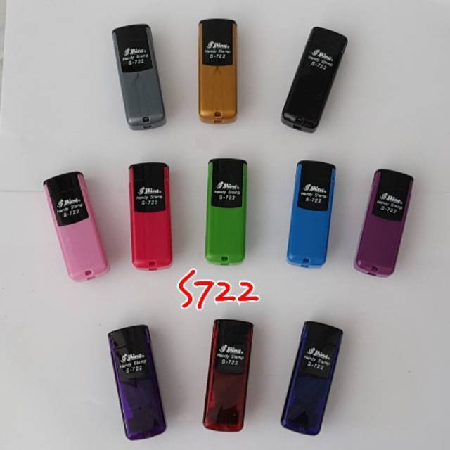 

stempel shiny s722 tutup nempel tinggal dorong