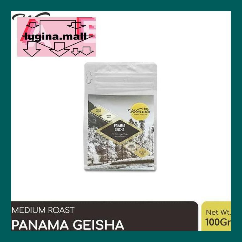 

Koptlu50G Worcas Arabica Panama Geisha "Natural" 100Gr - Medium Roasted Coffee - Kopi Biji Lud5Sc