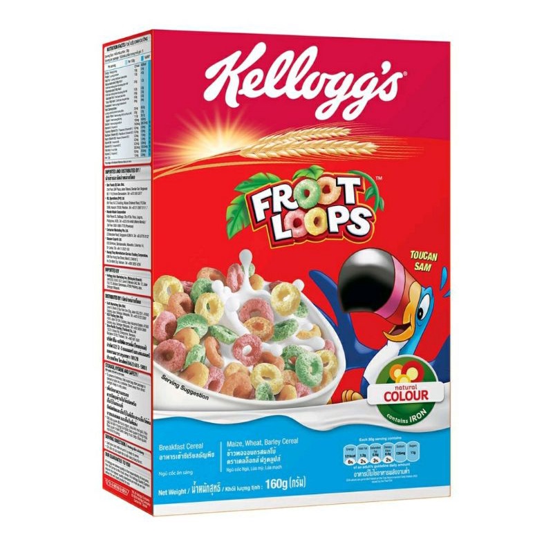 

Kelloggs Froot Loops 160gr