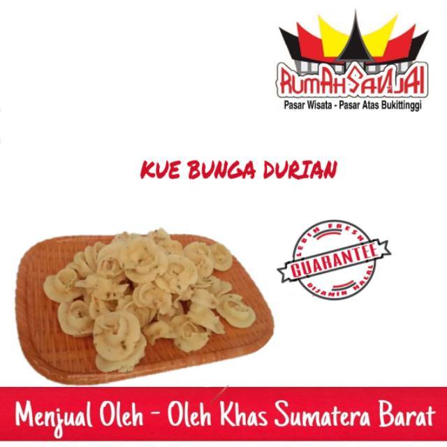 

TERLARIS - Kue Bunga Durian 250 gr oleh - oleh khas ranah minang