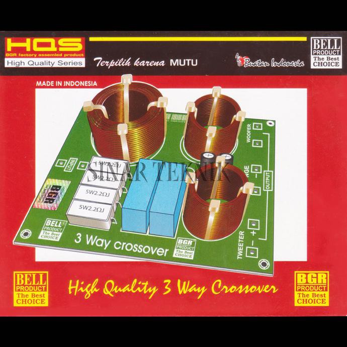Kit Crossover 3 Way Mono High Quality Product Sitekni88 Ayo Beli