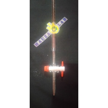 Buret 50 ML dan 100 ML pyrex grade A kran teplon