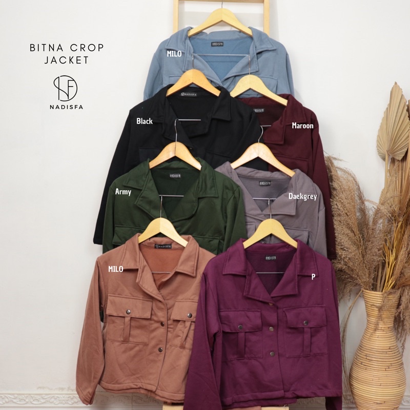 BITNA CROP JACKET