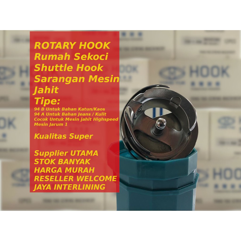 ROTARY HOOK Rumah Sekoci Shuttle Hook Sarangan Mesin  Jahit