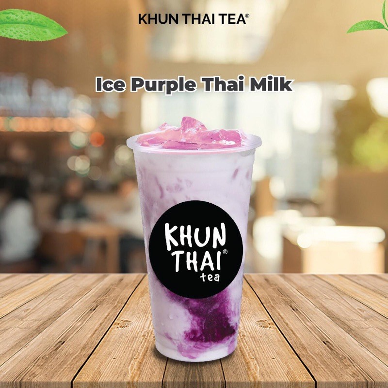 

Ice Purple Thai Milk
