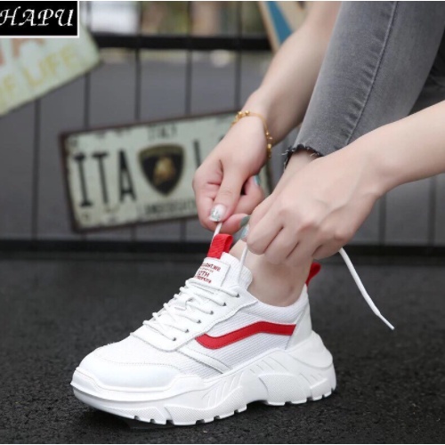 Sepatu Sneakers Wanita Vhanns Trandyy Korea AMC 51