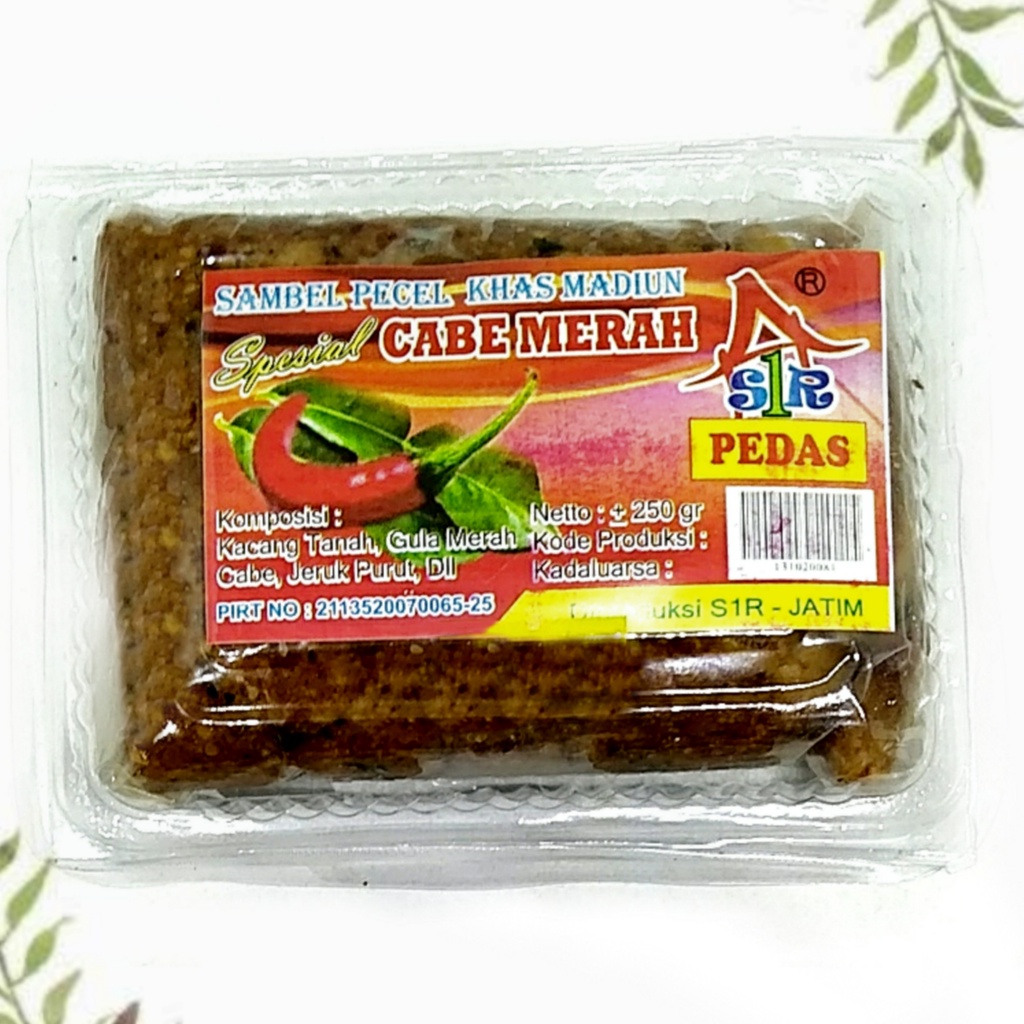 

PAKET HEMAT SAMBEL PECEL MADIUN 2X250 GR