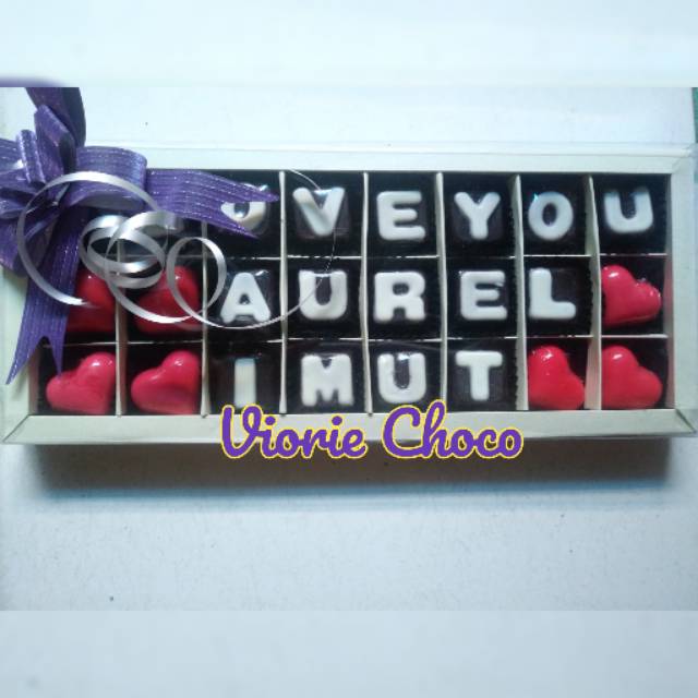 

Coklat huruf / karakter - 8x3 - Viorie Choco