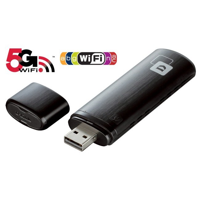 D-Link DWA-182 Wireless AC1200 Dual Band USB Adapter