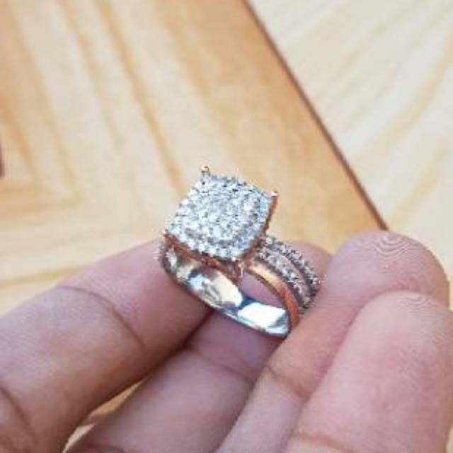 Cincin Emas Berlian Asli