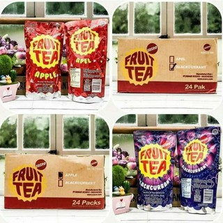 

FRUIT TEA POUCH KARDUS MINUMAN TEH RASA APEL BLACKCURRANT MINUMAN RINGAN HADIAH ULANG TAHUN MURAH