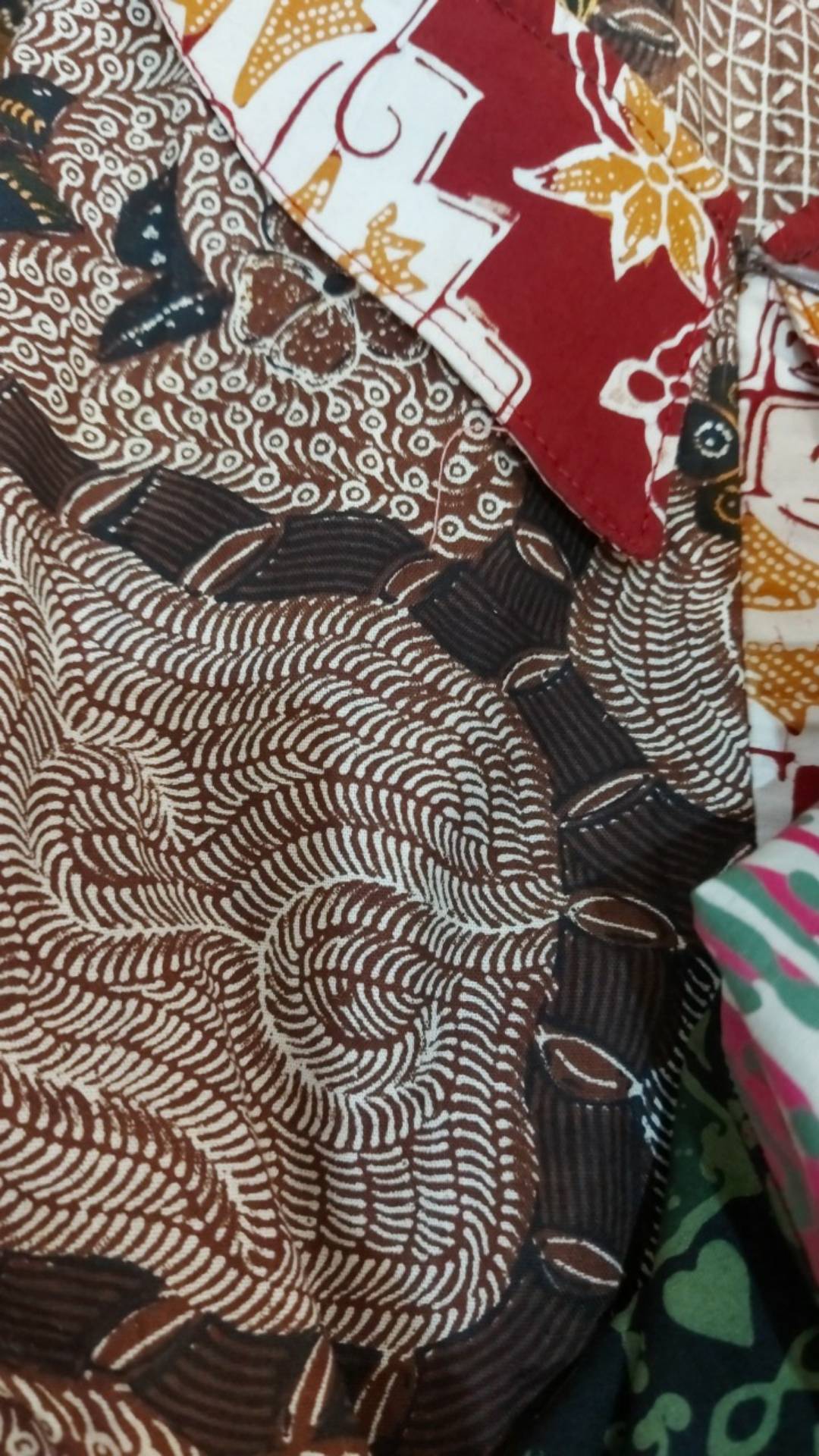 Atasan Batik Anak Perempuan Berkerah Bahan Katun Halus Cocok Seragam Sekolah Bahan Nyaman Dan Adem