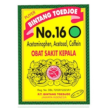 Puyer no.16 bintang toedjoe - sachet