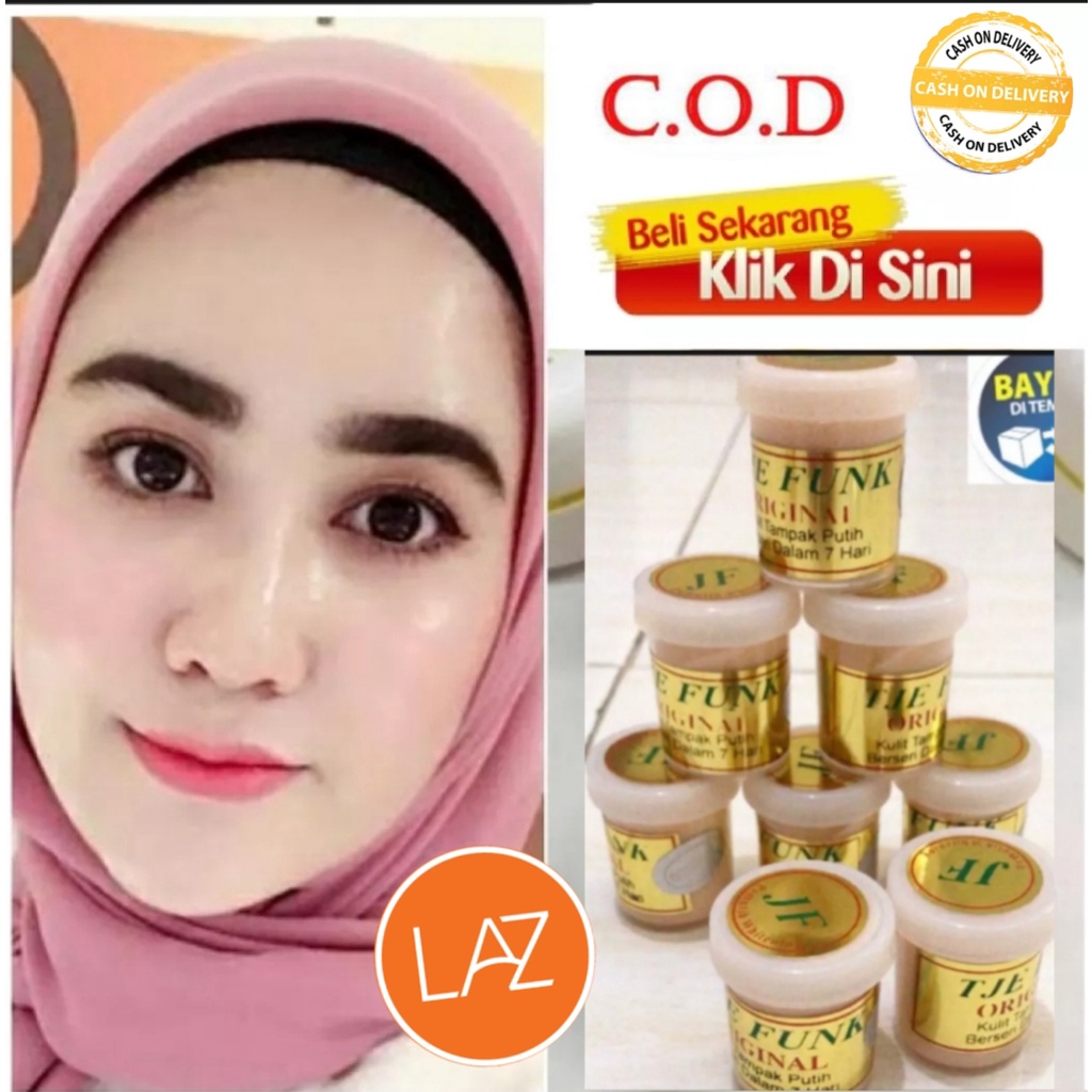 Cream Tje Funk / Pencerah Wajah Tje Funk -  Wajah / Cream Tje Funk
