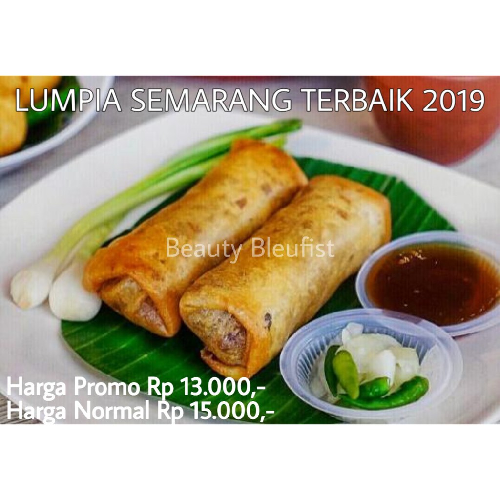 Lumpia Semarang Lunpia Basah BESAR Dijamin Asli Halal Tanpa Pengawet Pemanis Rekomen Juri Semarang
