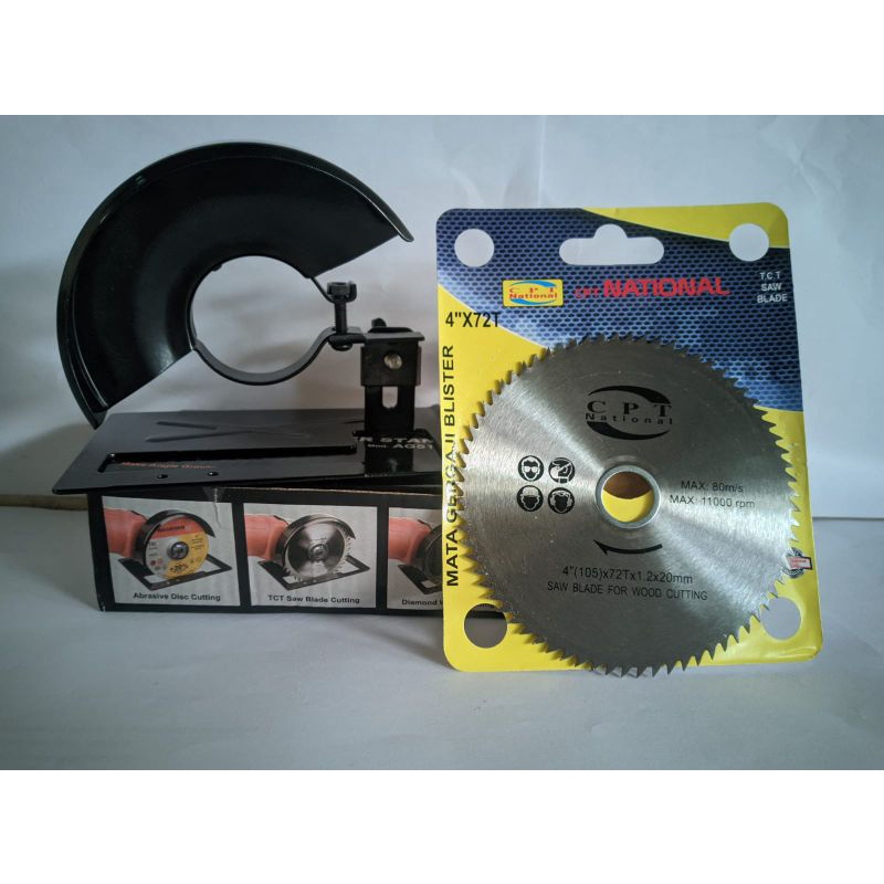 PAKET CIRCULAR SAW GERGAJI & DUDUKAN GERINDA PEMBAYARAN