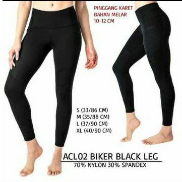Legging ActiveLife Black Haighwaist Original Celana Senam Yoga