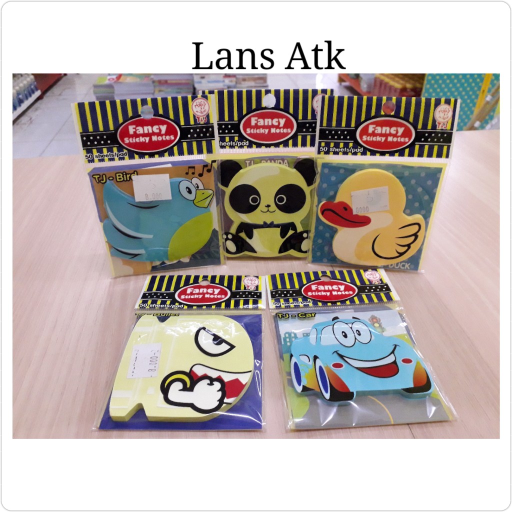 

Sticky Notes T&J Karakter bebek monster burung panda sticky note memo