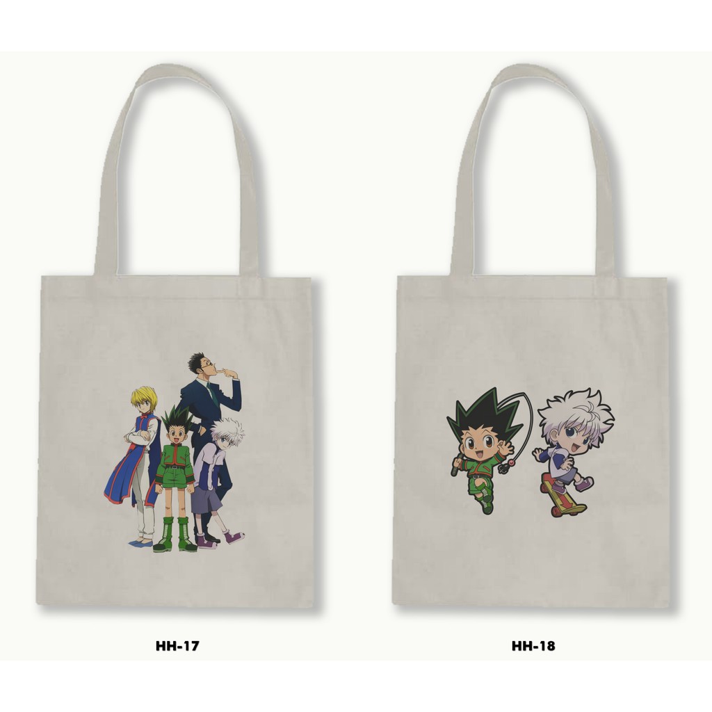 TOTE BAG BLACU - HUNTER X HUNTER (ANIME) .01