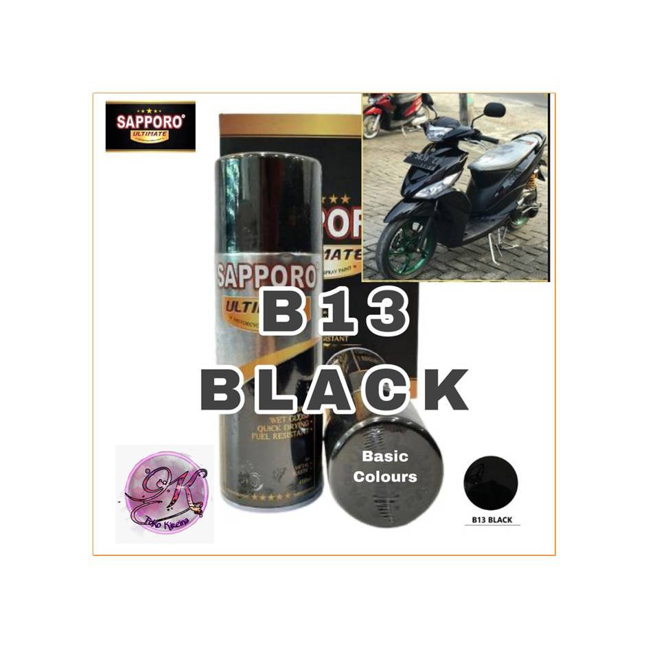 Sapporo Ultimate B13 Black / Sapporo Spray / Pilok / Pylo