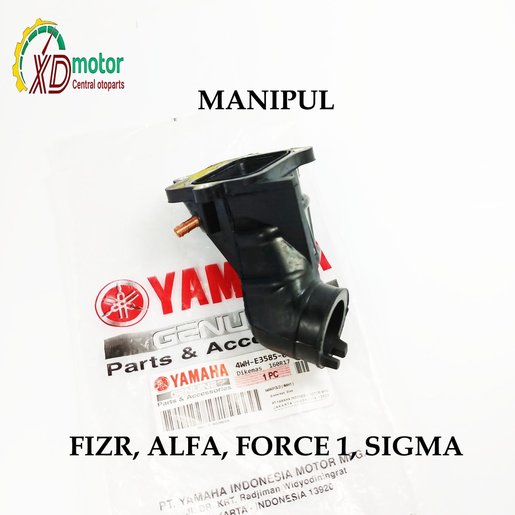 MANIPUL 4WH YAMAHA INTAKE KARBU F1ZR FORCE 1 LEHER ANGSA PRESISI ASLI ORI
