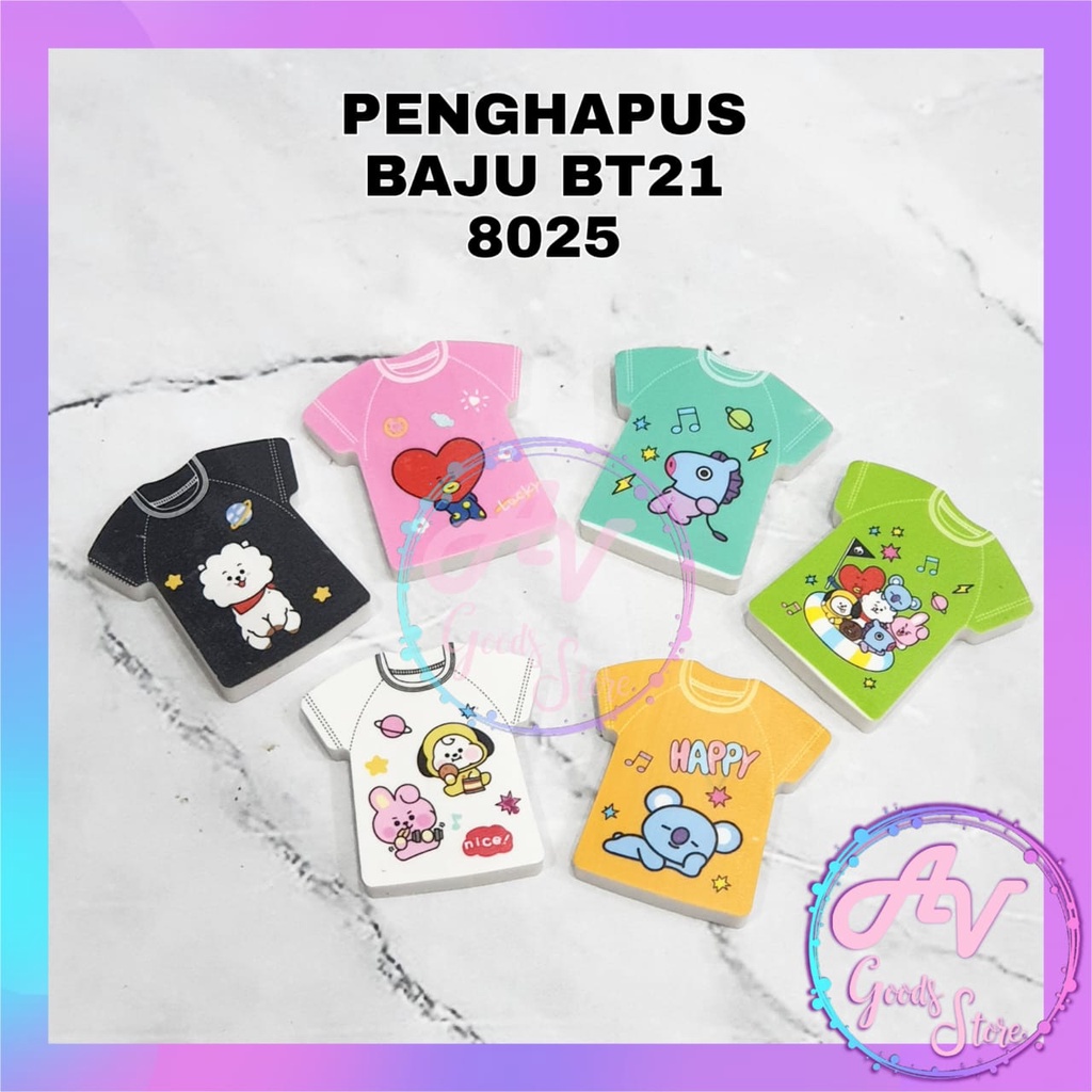 

1Pcs Penghapus BT Korean Karakter / 1Buah Karet Penghapus BTS Kpop / Setip Penghapus Pensil