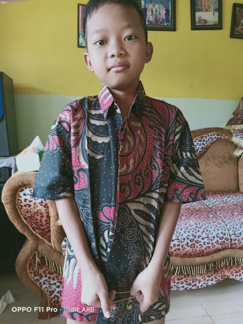 Batik Couple Keluarga - Batik Sarimbit Familly Set