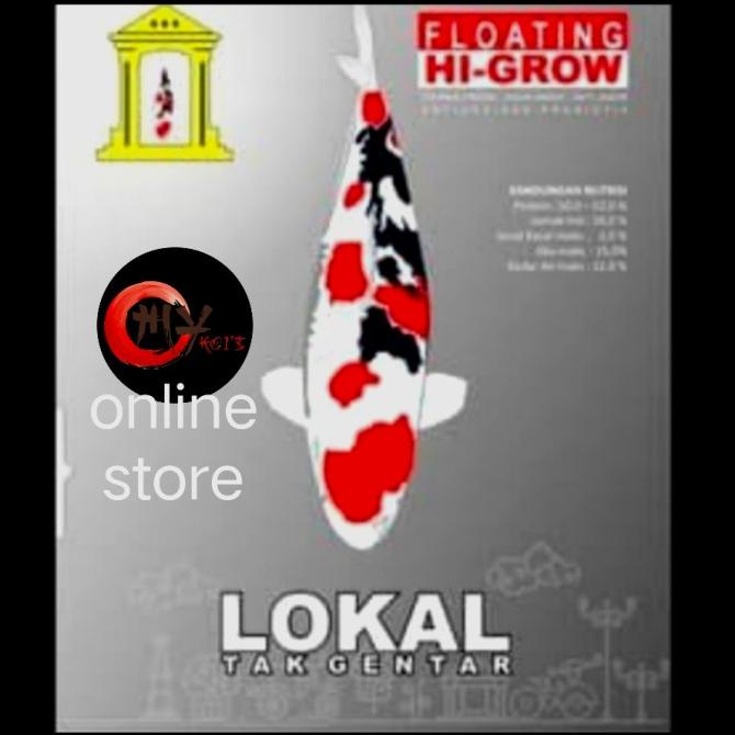 LTG pakan koi (Lokal Tak Gentar)