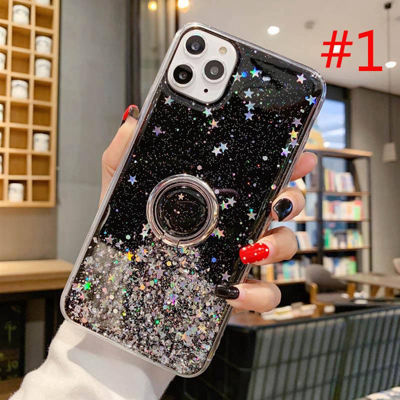 Soft Casing Silikon Case OPPO A53 A33 2020 A57 A39 F1S F11 Pro 3 5 5S 5i C3 C11 C15 C12 Pro 7 7i C17 Narzo 20 Pro Starry Sky Ring