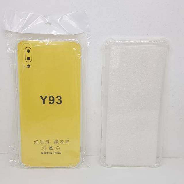 Case Vivo Y93 / Y93S  Soft Case Anti Crack Case Cover Silikon - Clear